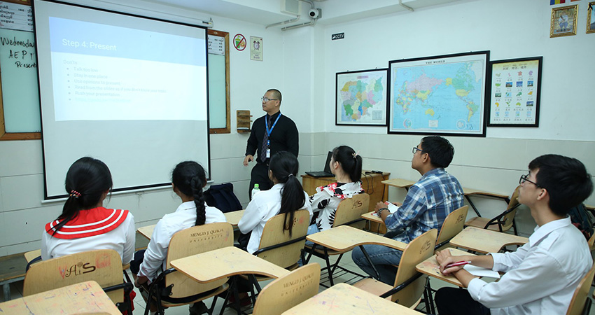 Workshop on Presentation Skills for AEP 1 Students